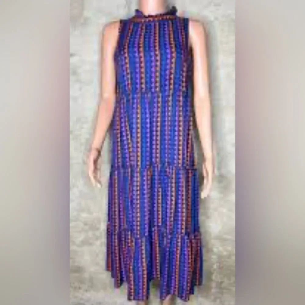 Oliphant Aztec Midi Maxi Dress Sz. XS